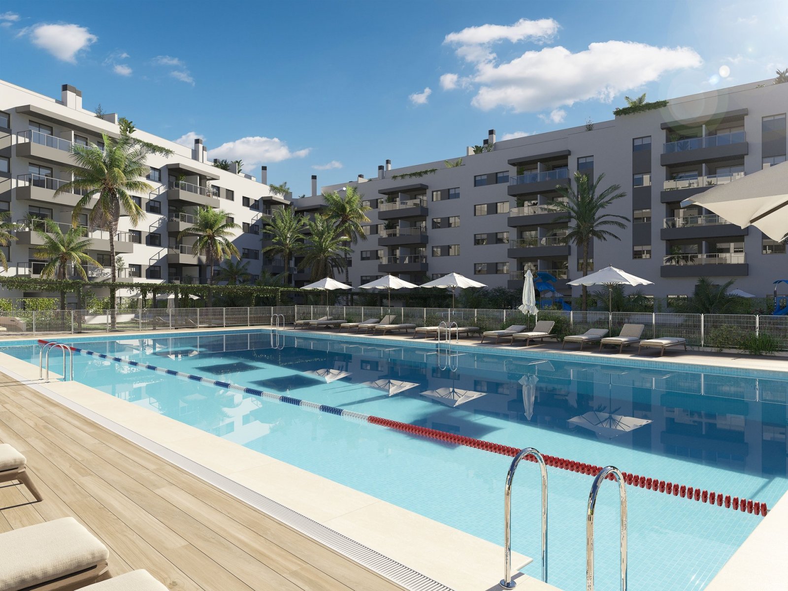 Модерен апартамент край морето, Las Lagunas de Mijas