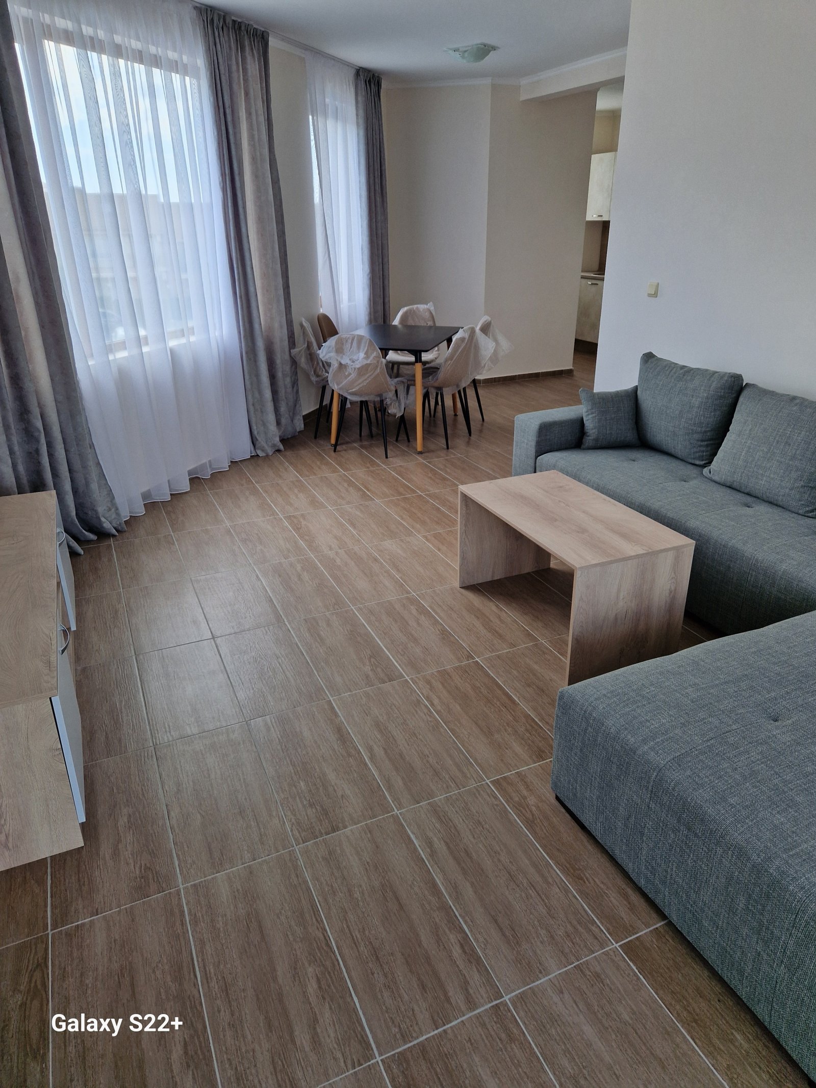 Moeblierte 3 Zimmerwohnung im Sun Wave Komplex Gebaeude 1 in Sveti Vlas