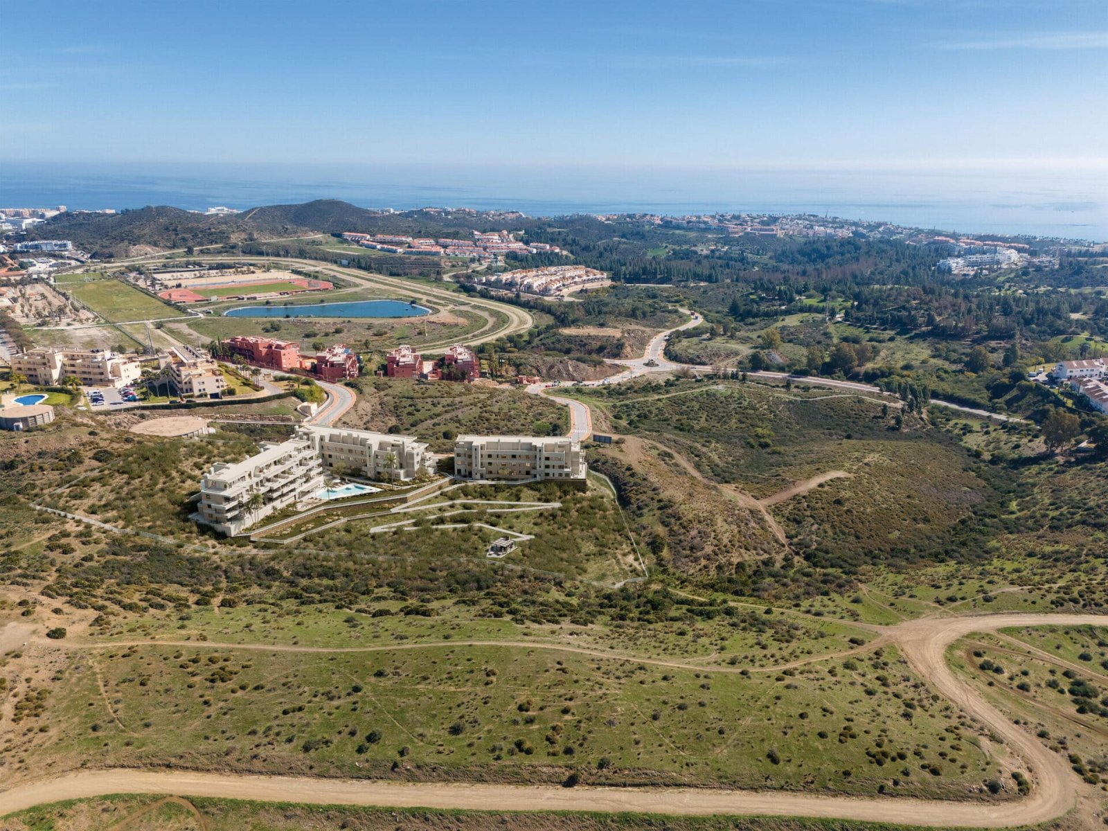 Изключителен апартамент с изглед към морето, Las Lagunas de Mijas