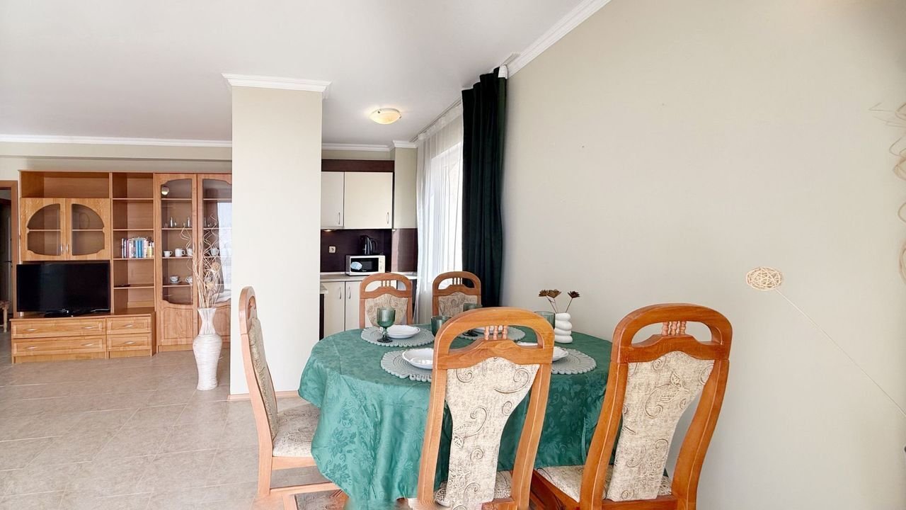 3-стаен апартамент с гледка към морето в Vista Residence в Свети Влас България