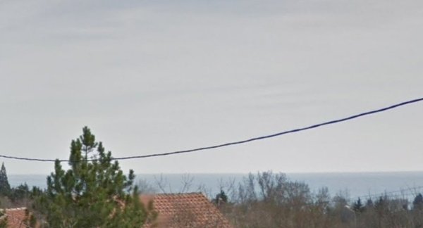 Villa mit Blick auf die Stadt Varna. Balchik BULGARIEN