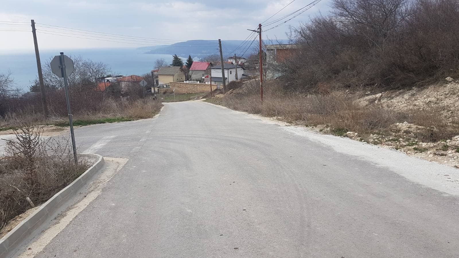 Balchik: SEA VIEW Plot of land with panorama in Zlatna Ribka, Bulgaria 
