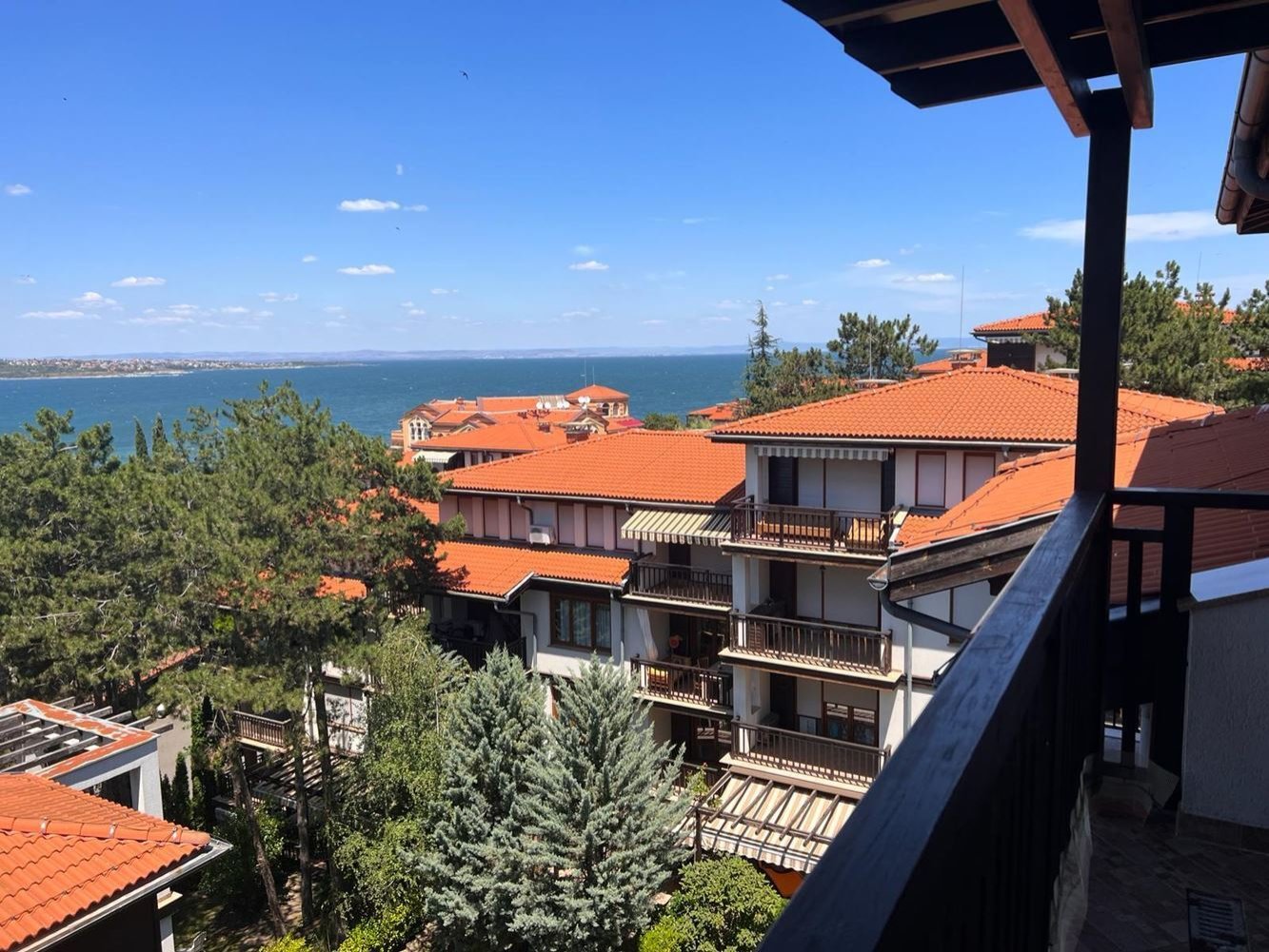 Luxus-Apartment mit Panoramablick auf das Meer im Komplex Santa Marina in Sozopol BULGARIEN