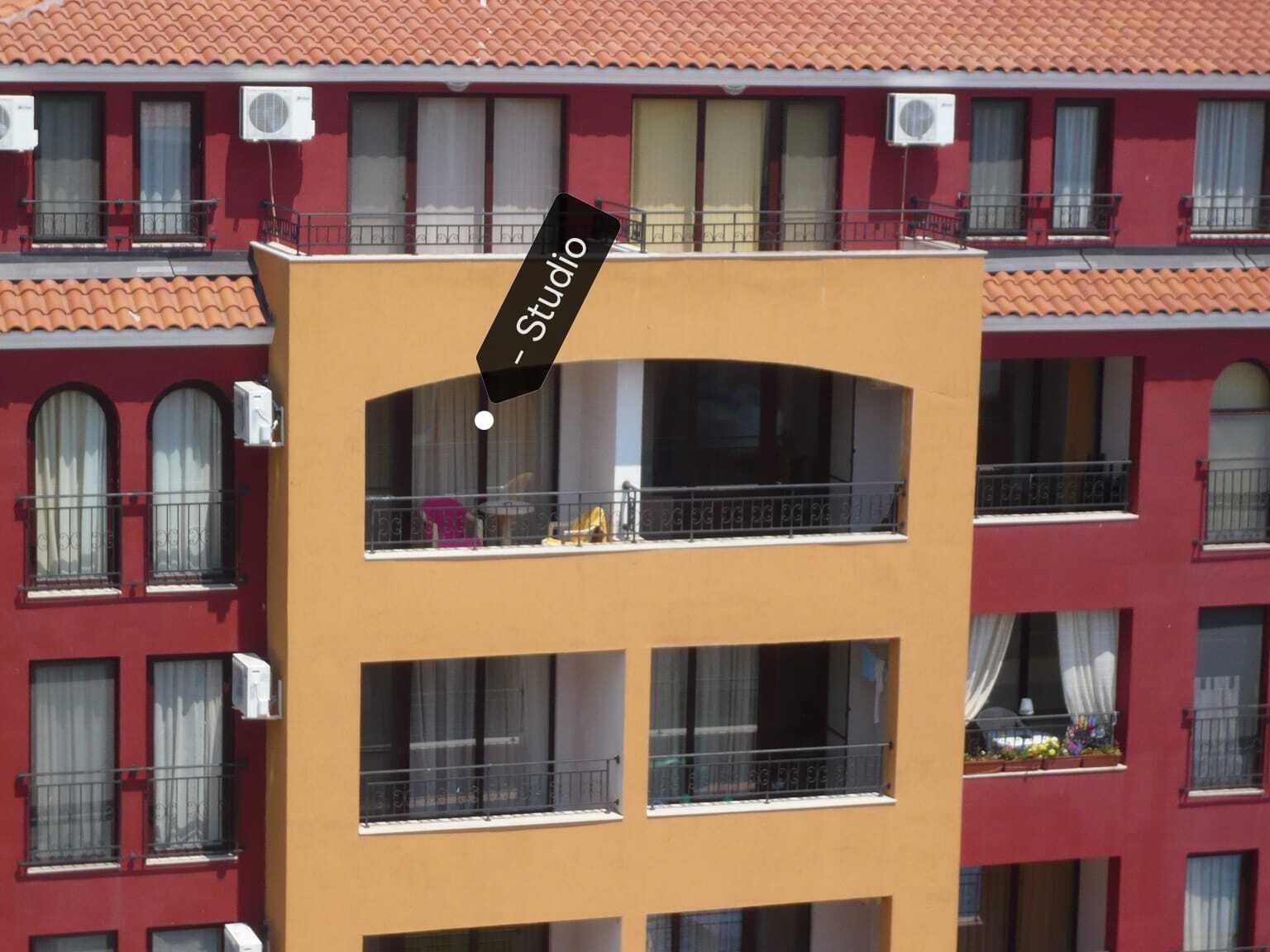 Studio im Komplex Marina Cape, Aheloy, Bulgarien