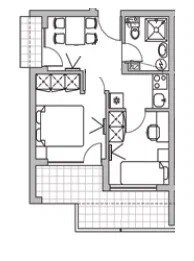 3 Zimmer Wohnung im Crown Fort Komplex Sveti Vlas Bulgarien