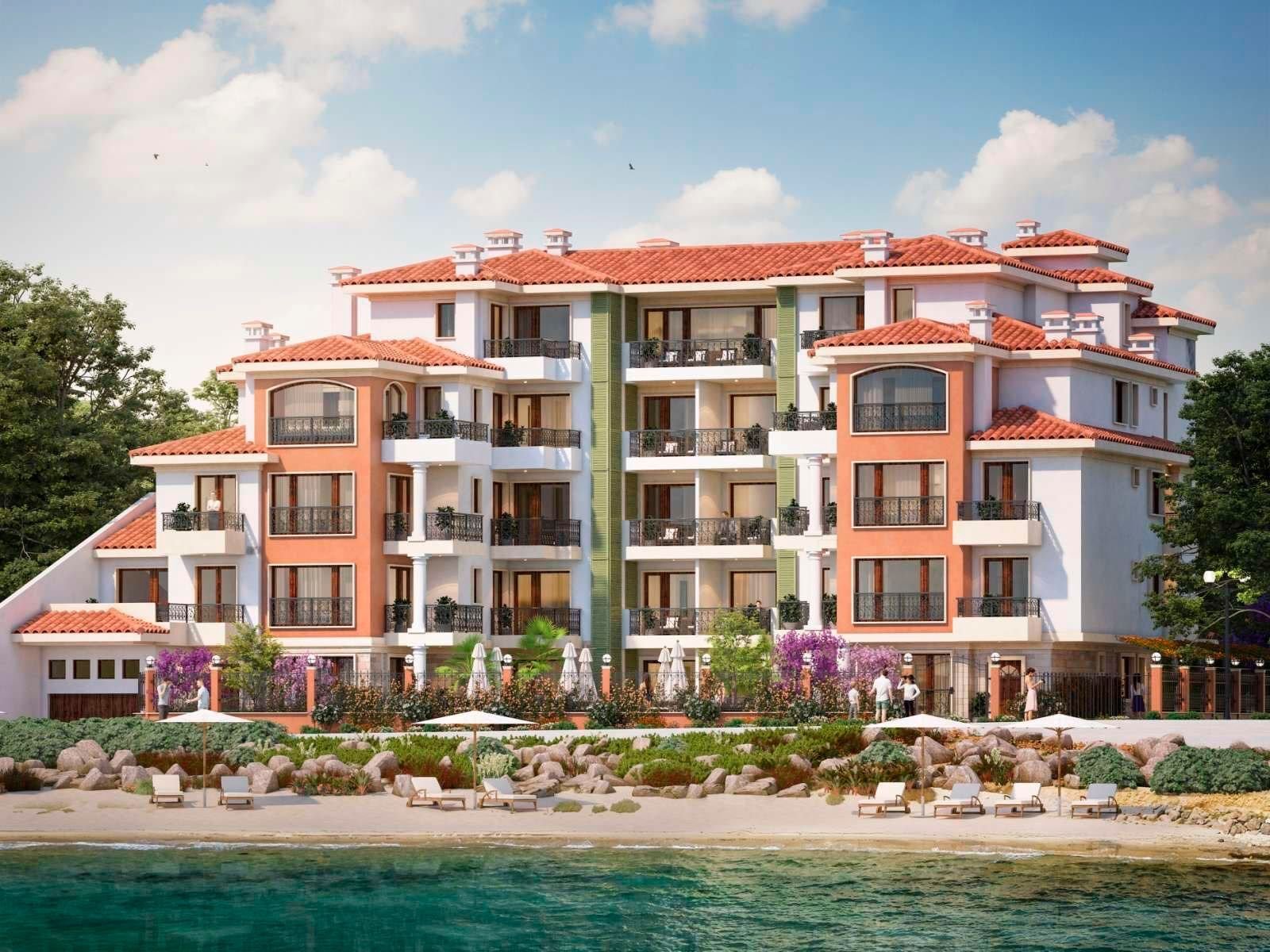 Neubau Villa Matera 2 Zimmer Wohnung mit Meerblick Ravda Bulgarien