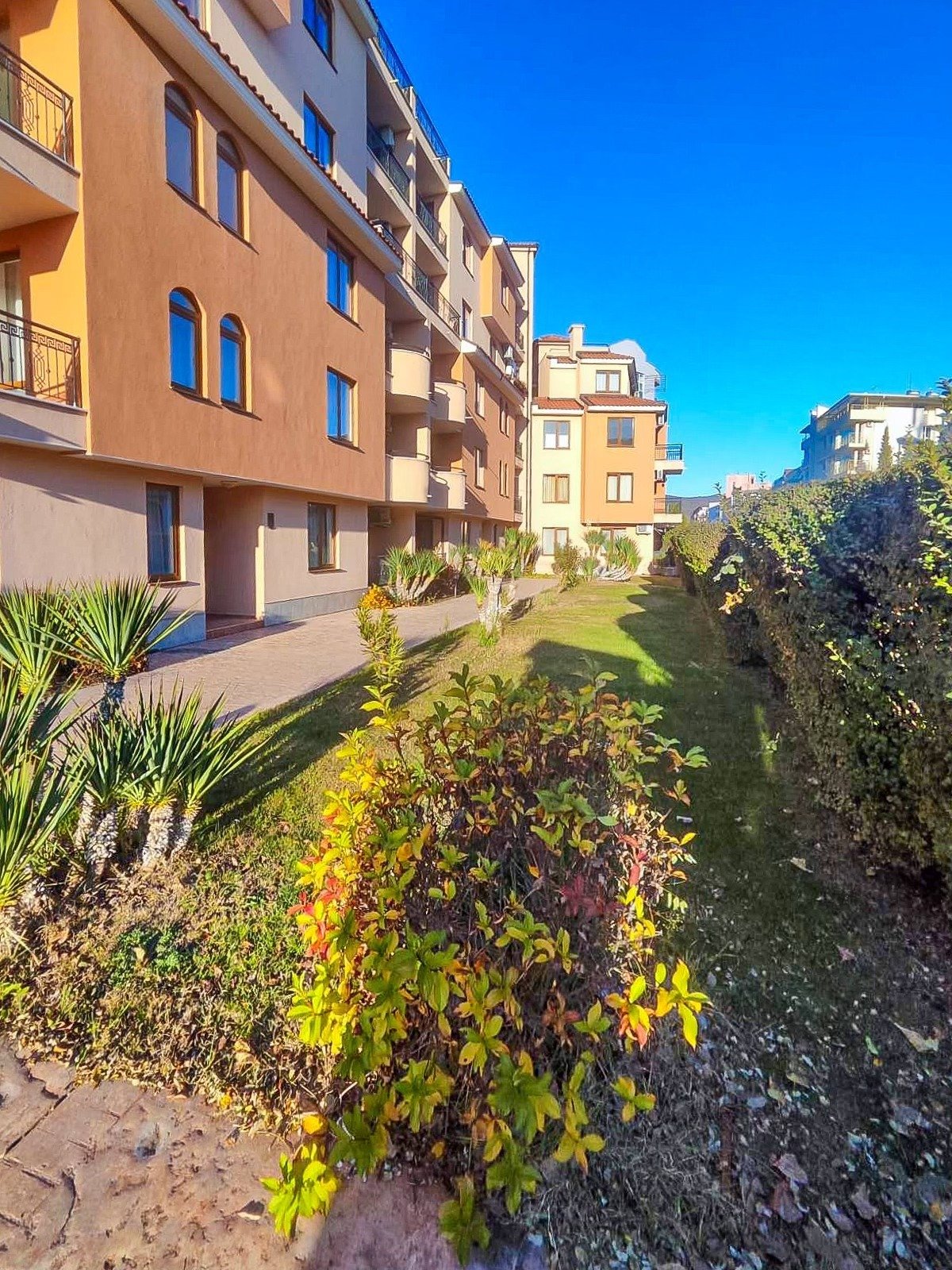 Sonnenstrand: 3-room apartment in the Kassandra complex, Sunny Beach, Bulgaria. 