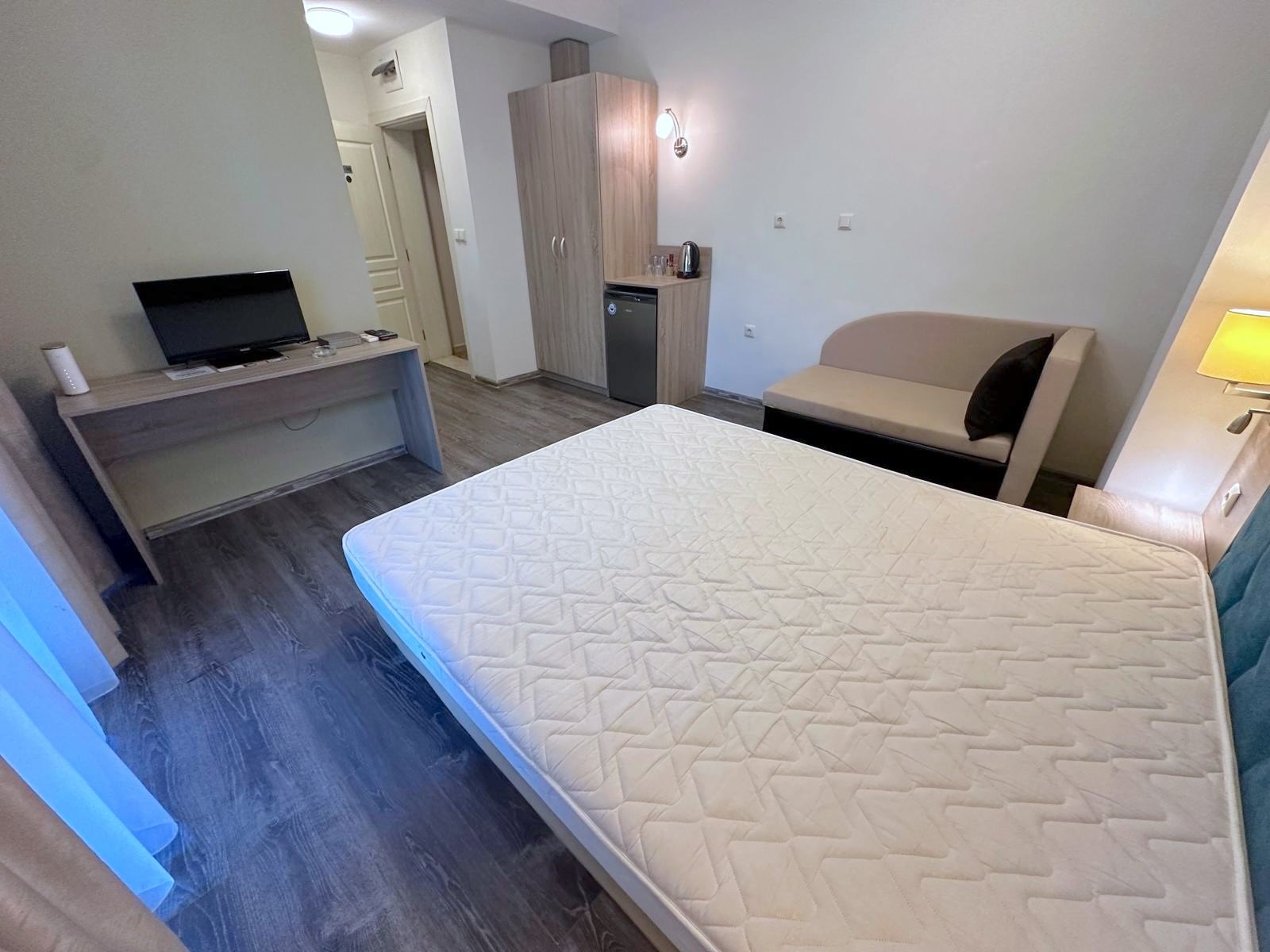 Стилно студио от 34 м² в Tarsis Nova, Слънчев бряг, България с собствен двор и тревна площ