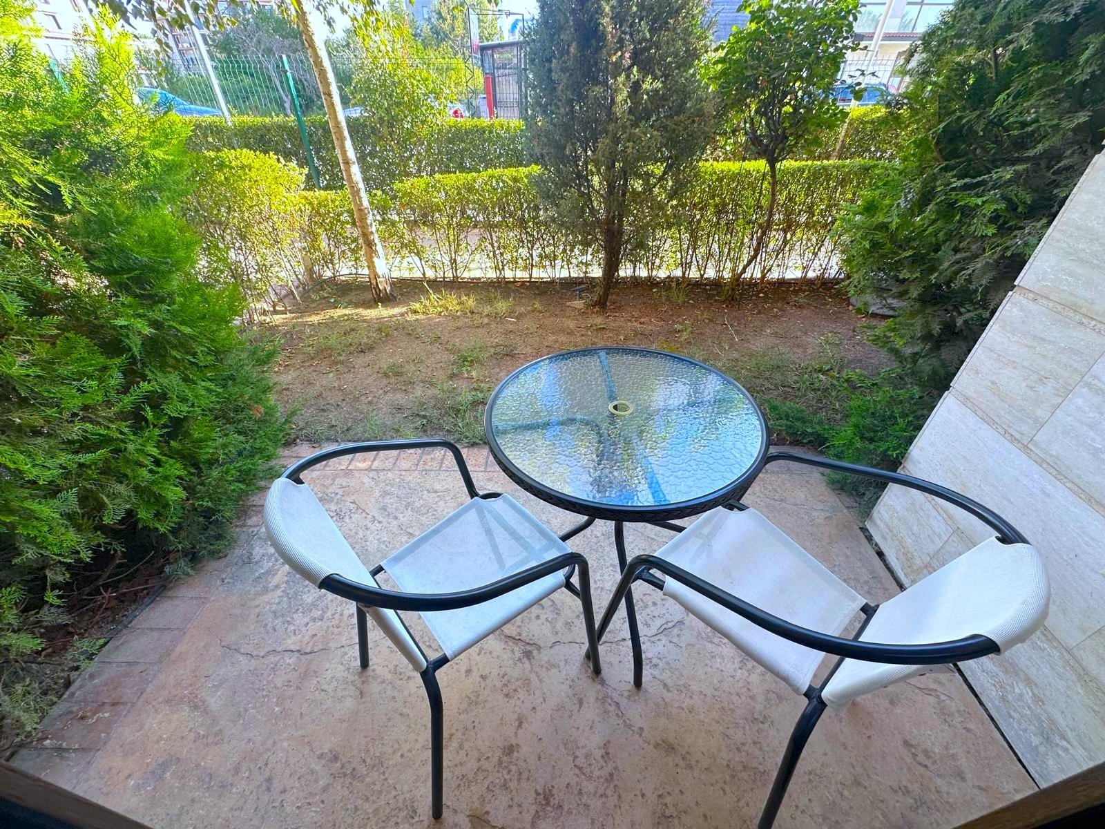 Стилно студио от 34 м² в Tarsis Nova, Слънчев бряг, България с собствен двор и тревна площ