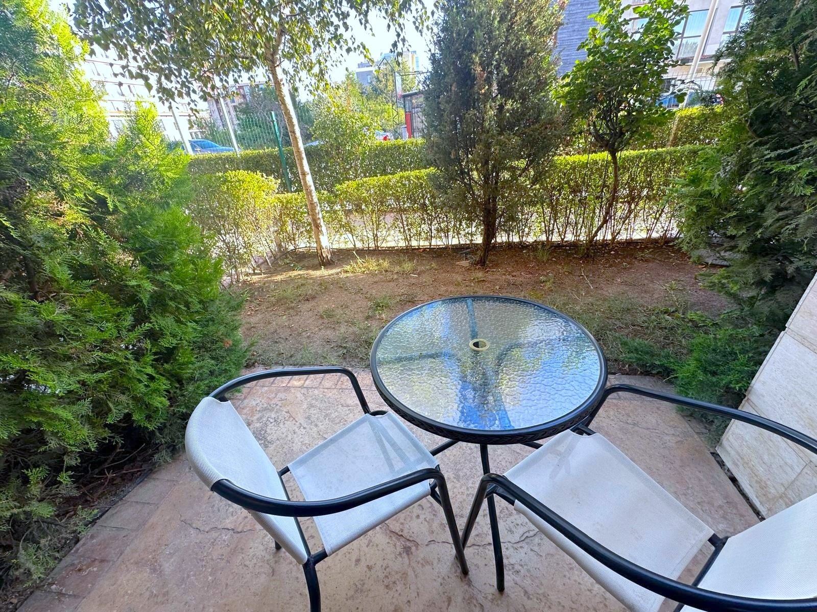 Стилно студио от 34 м² в Tarsis Nova, Слънчев бряг, България с собствен двор и тревна площ