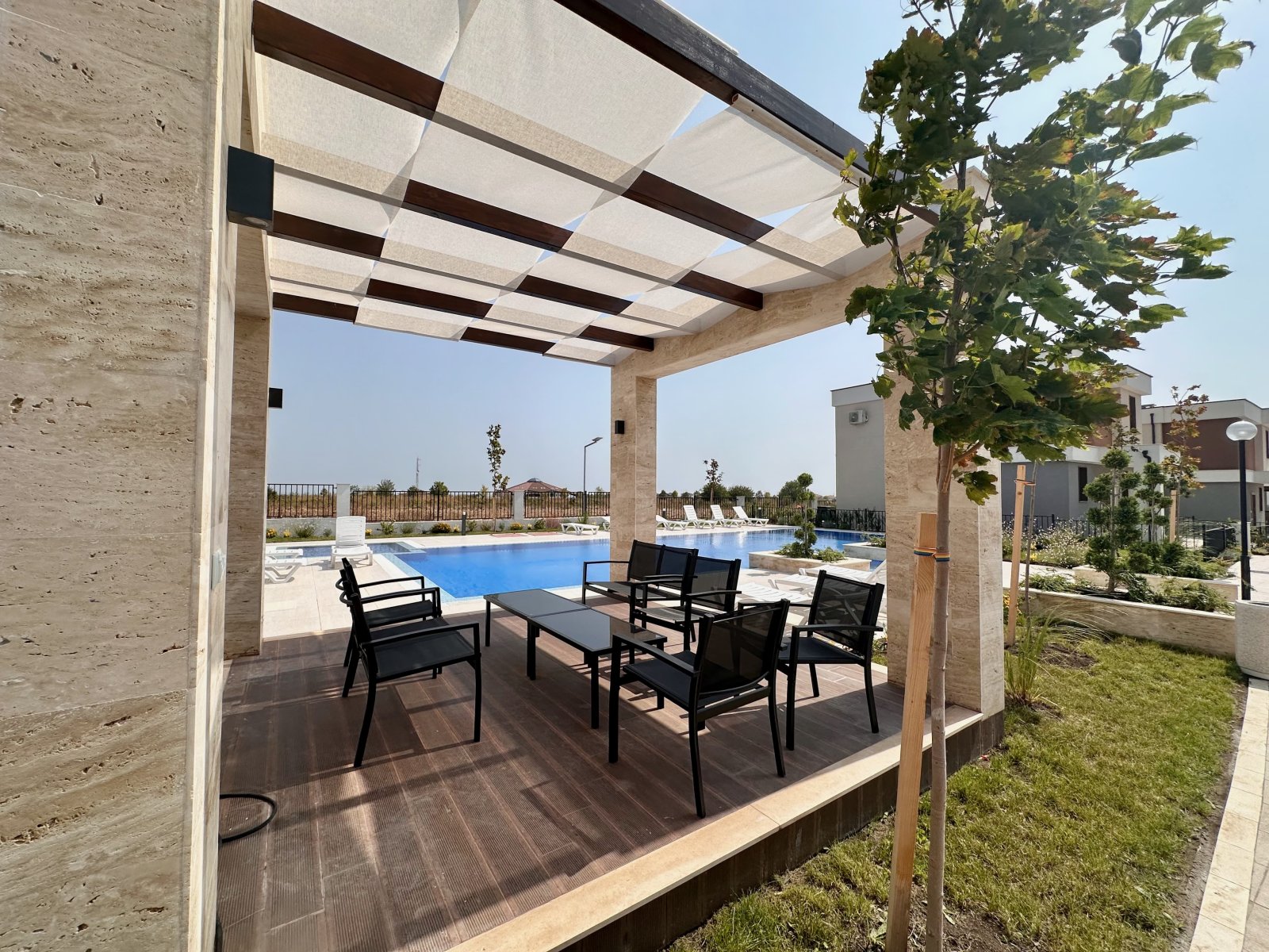 Ексклузивна вила в Victoria Sunset, Поморие – гледка към морето и басейна, на 4 км от плажа!