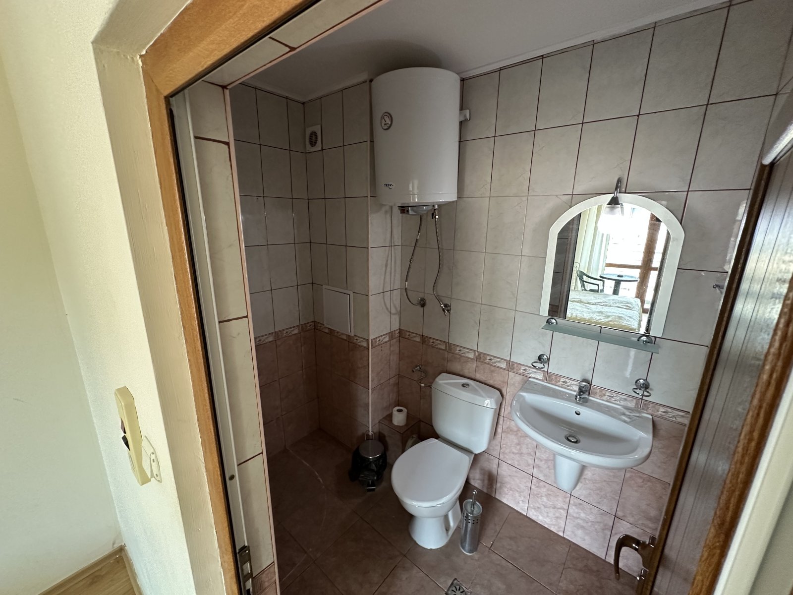 2-стаен апартамент в комплекса Amelia 2, Слънчев бряг, България – с гледка към басейна и близо до плажа