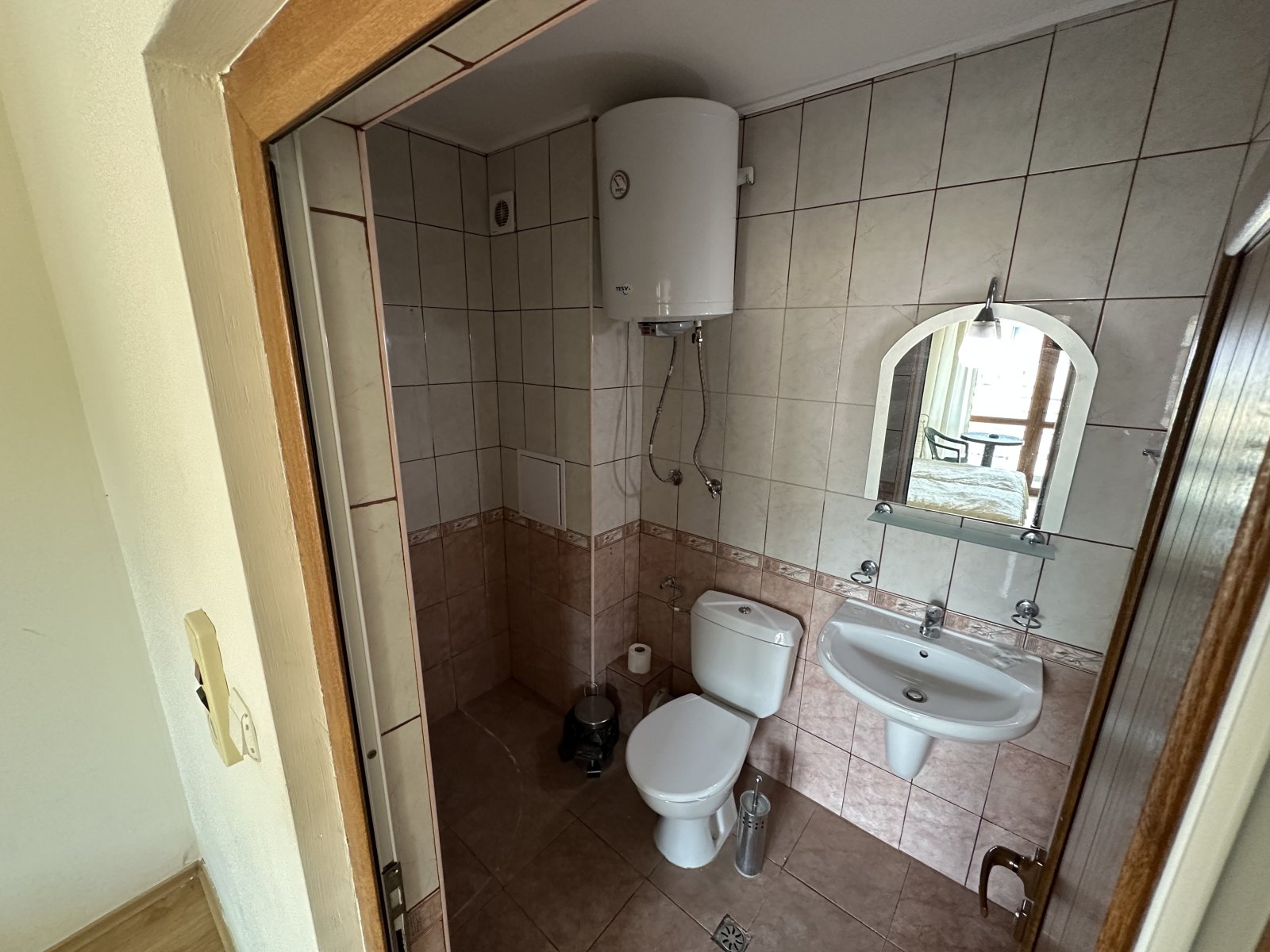 2-стаен апартамент в комплекса Amelia 2, Слънчев бряг, България – с гледка към басейна и близо до плажа