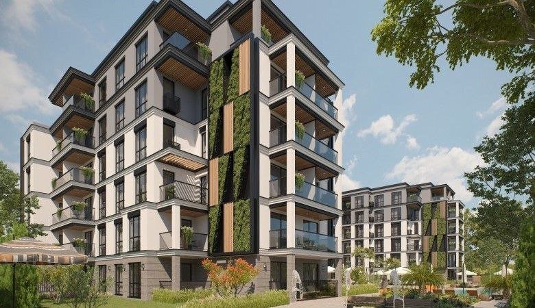 Двустаен апартамент в новия комплекс Емилия Романа Верде, Слънчев бряг, България