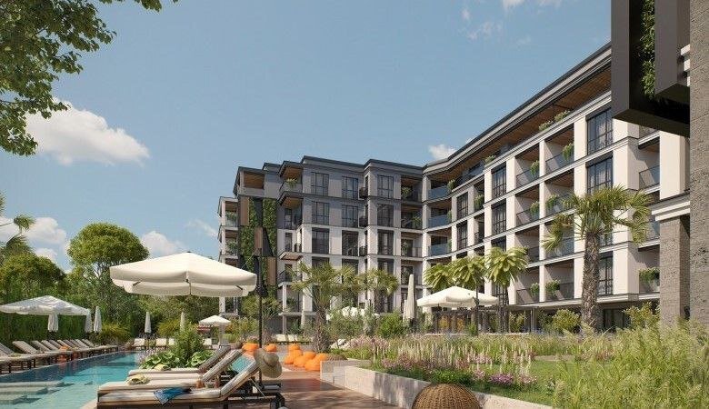 Двустаен апартамент в новия комплекс Емилия Романа Верде, Слънчев бряг, България