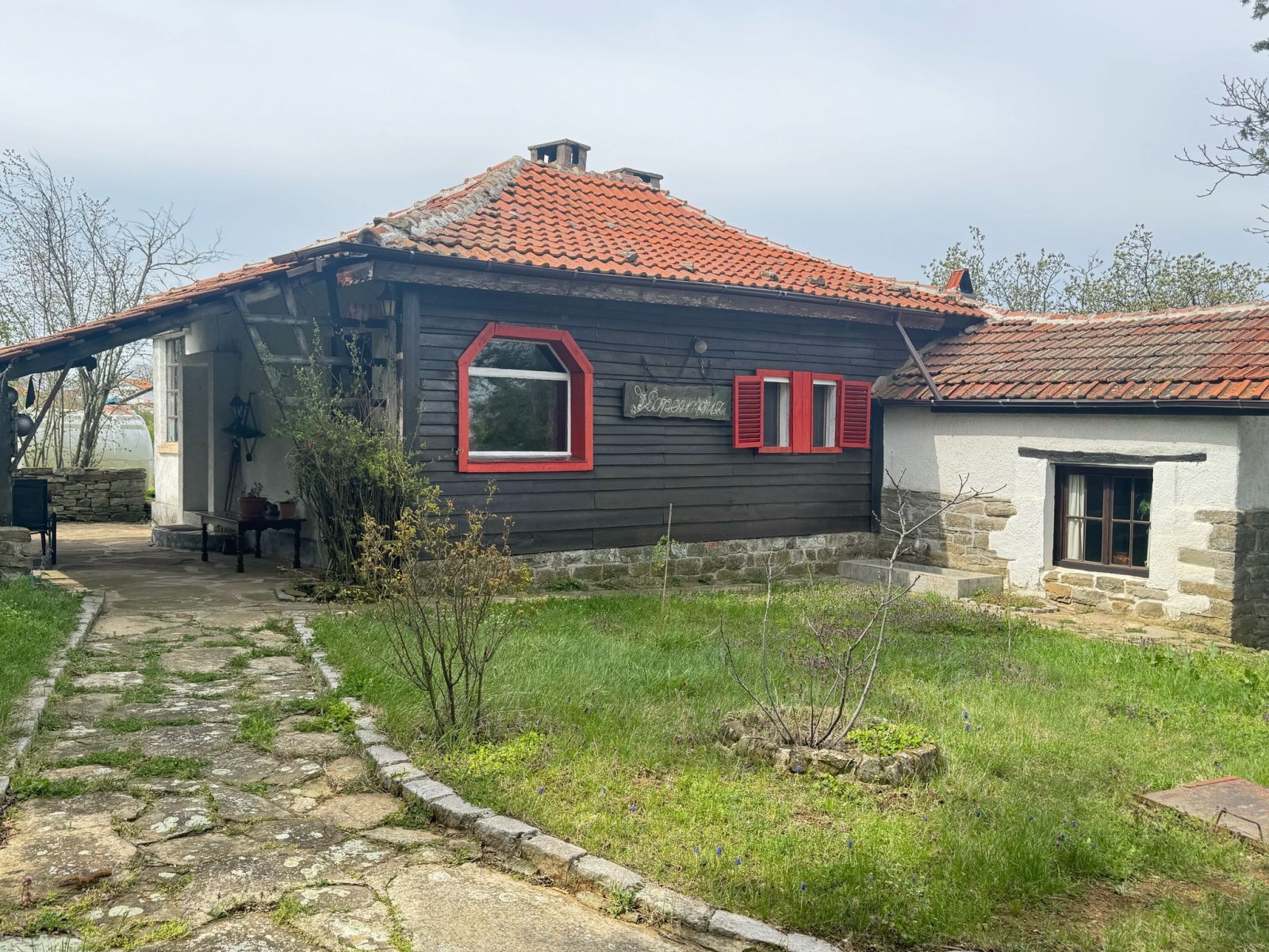 Традиционна българска къща в Концинцино, област Бургас, България
