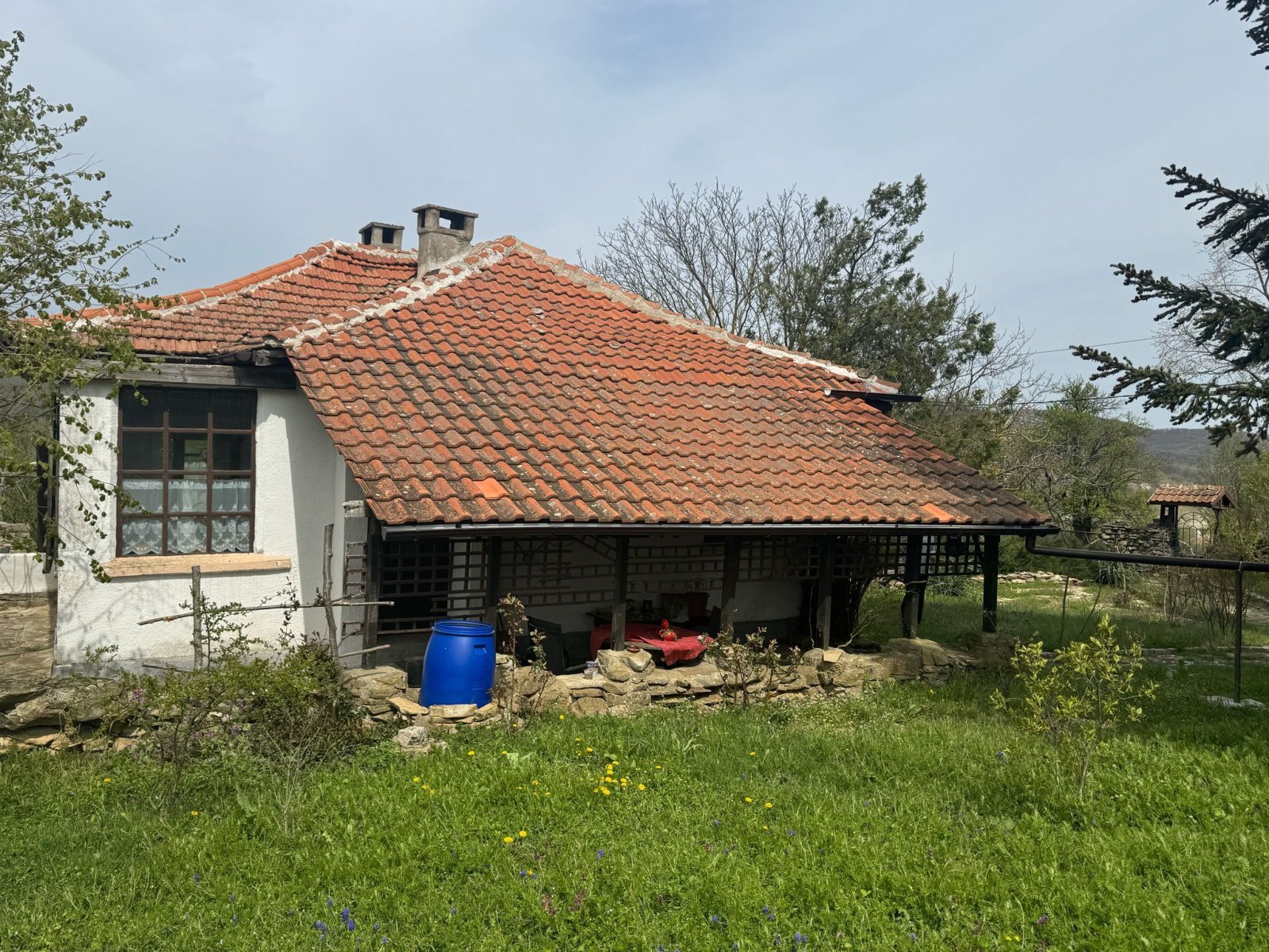 Традиционна българска къща в Концинцино, област Бургас, България