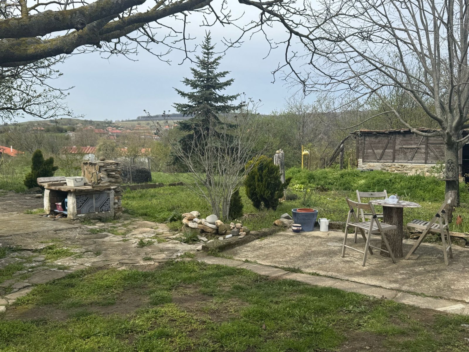 Традиционна българска къща в Концинцино, област Бургас, България