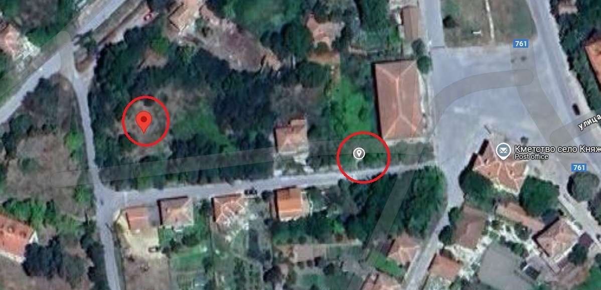 Knyajevo: Голям парцел (2725 кв.м) с стара, частично рухнала къща в село Княжево, община Тополовград, за продажба. 