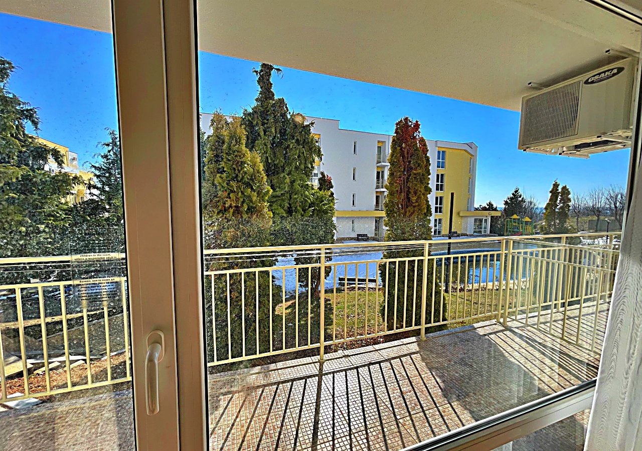 Sveti Vlas: Студио с изглед към басейна в Imperial Fort Club, Свети Влас – 44 м², партерен етаж, 59 900 € 