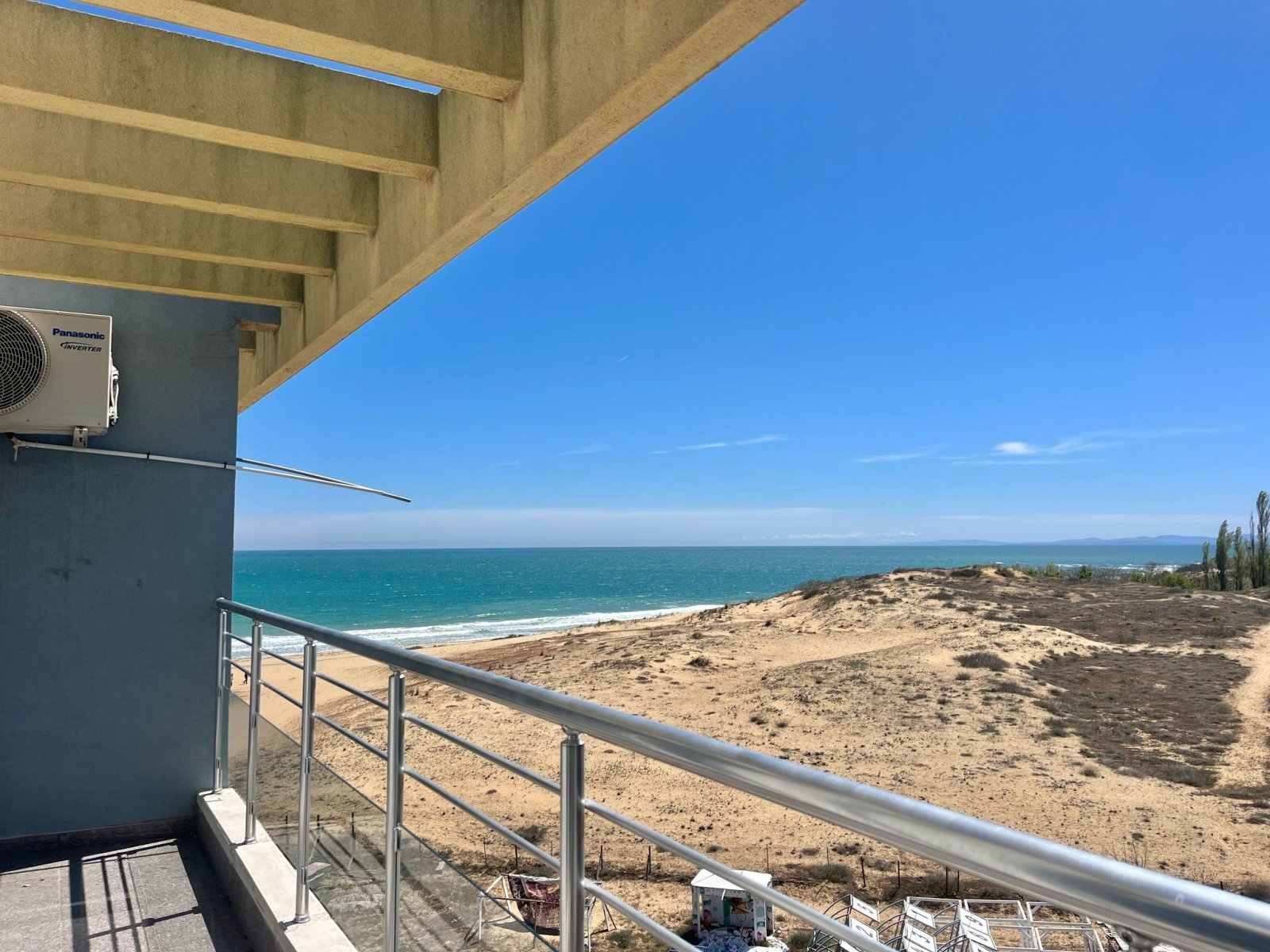 Nessebar: Апартамент с морски изглед и 1 спалня в комплекс Кристал в Несебър 