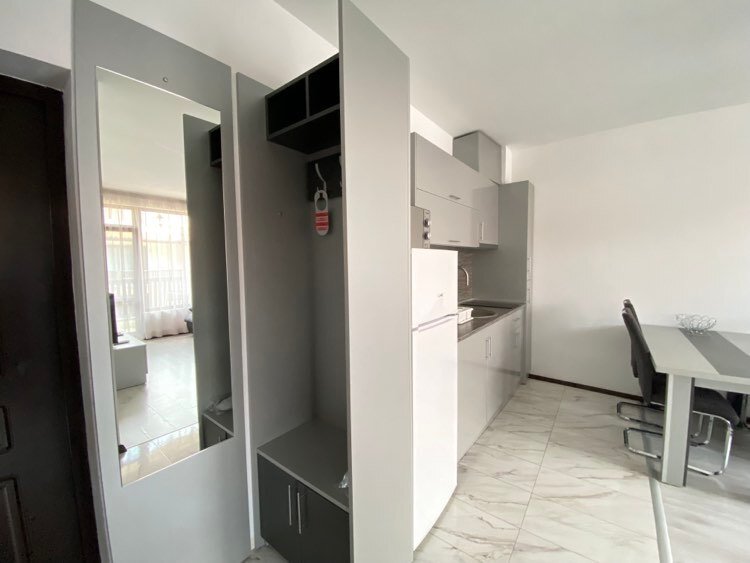 Уютен, напълно обзаведен двустаен апартамент в комплекс The Green Paradise II, Царево