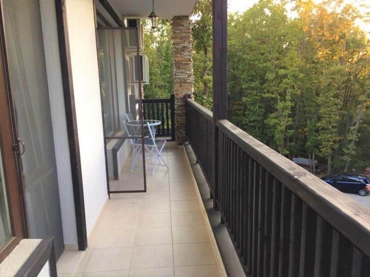 Уютен, напълно обзаведен двустаен апартамент в комплекс The Green Paradise II, Царево