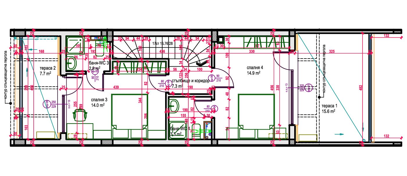 Ексклузивна триетажна къща на първа морска линия в квартал Крайморие, Бургас