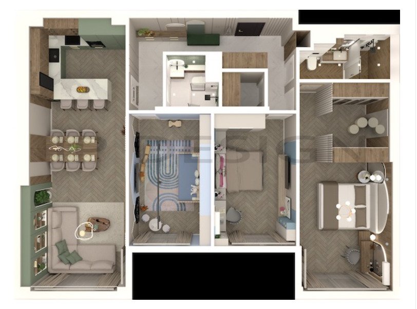 Модерни апартаменти в стилния квартал Азимут в Бургас на цени за строителен предприемач