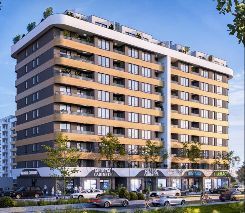 Модерни апартаменти в стилния квартал Азимут в Бургас на цени за строителен предприемач