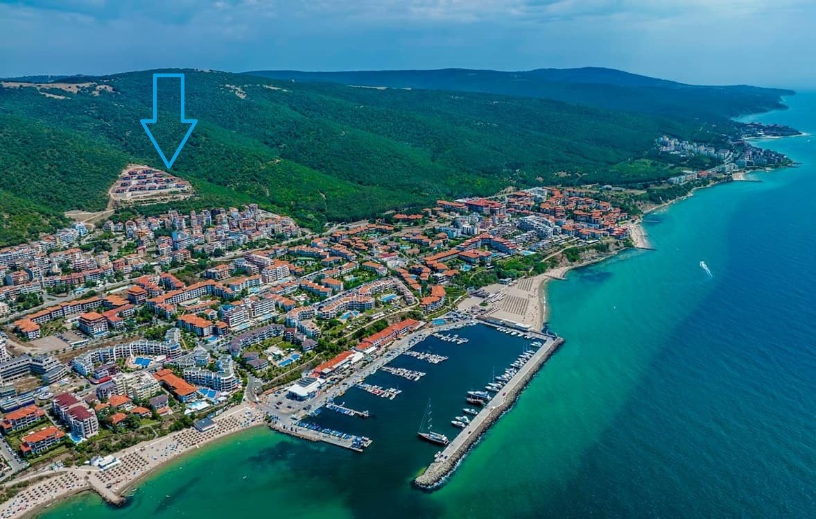 Къща с една семейна къща с гледка към морето Свети Влас България