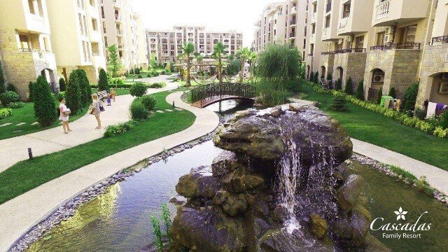 1+1 Апартамент в Cascadas Family Resort-комплекс в близост до Слънчевия връх, България