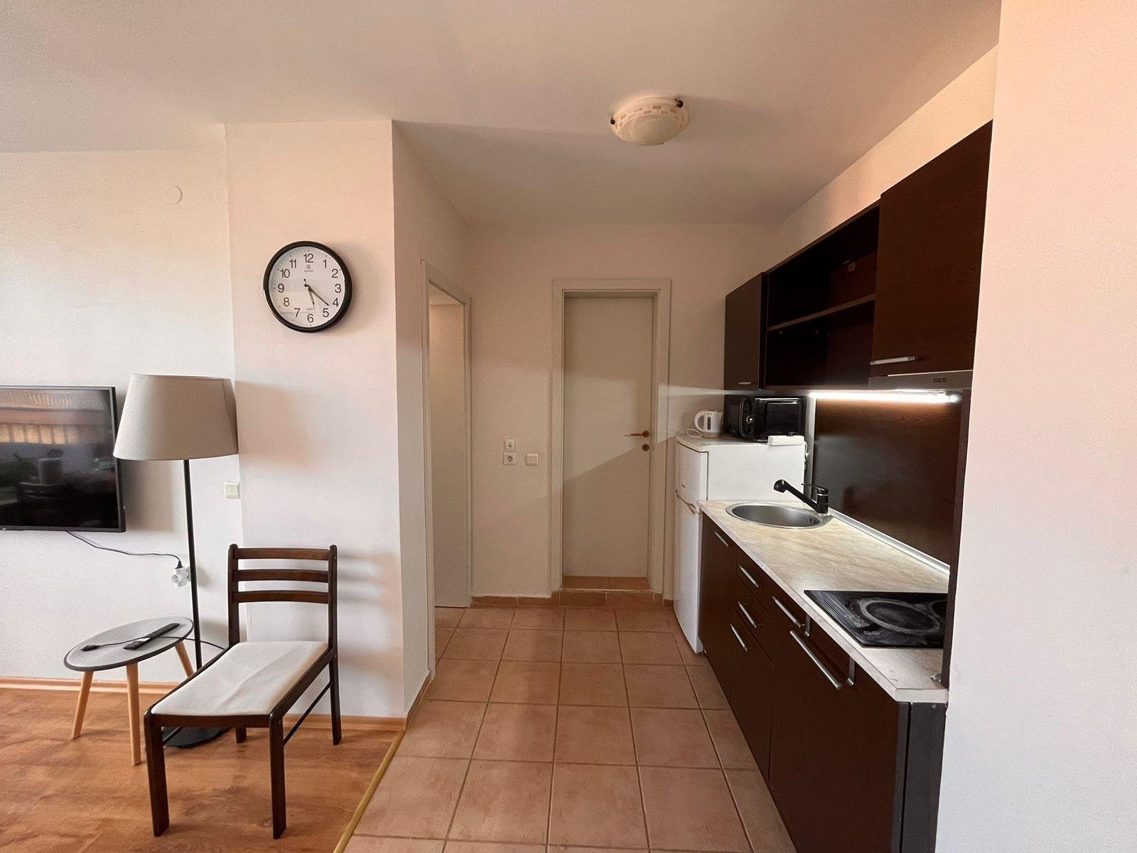 Двустаен апартамент в комплекс Холидей Форт, Слънчев бряг, България