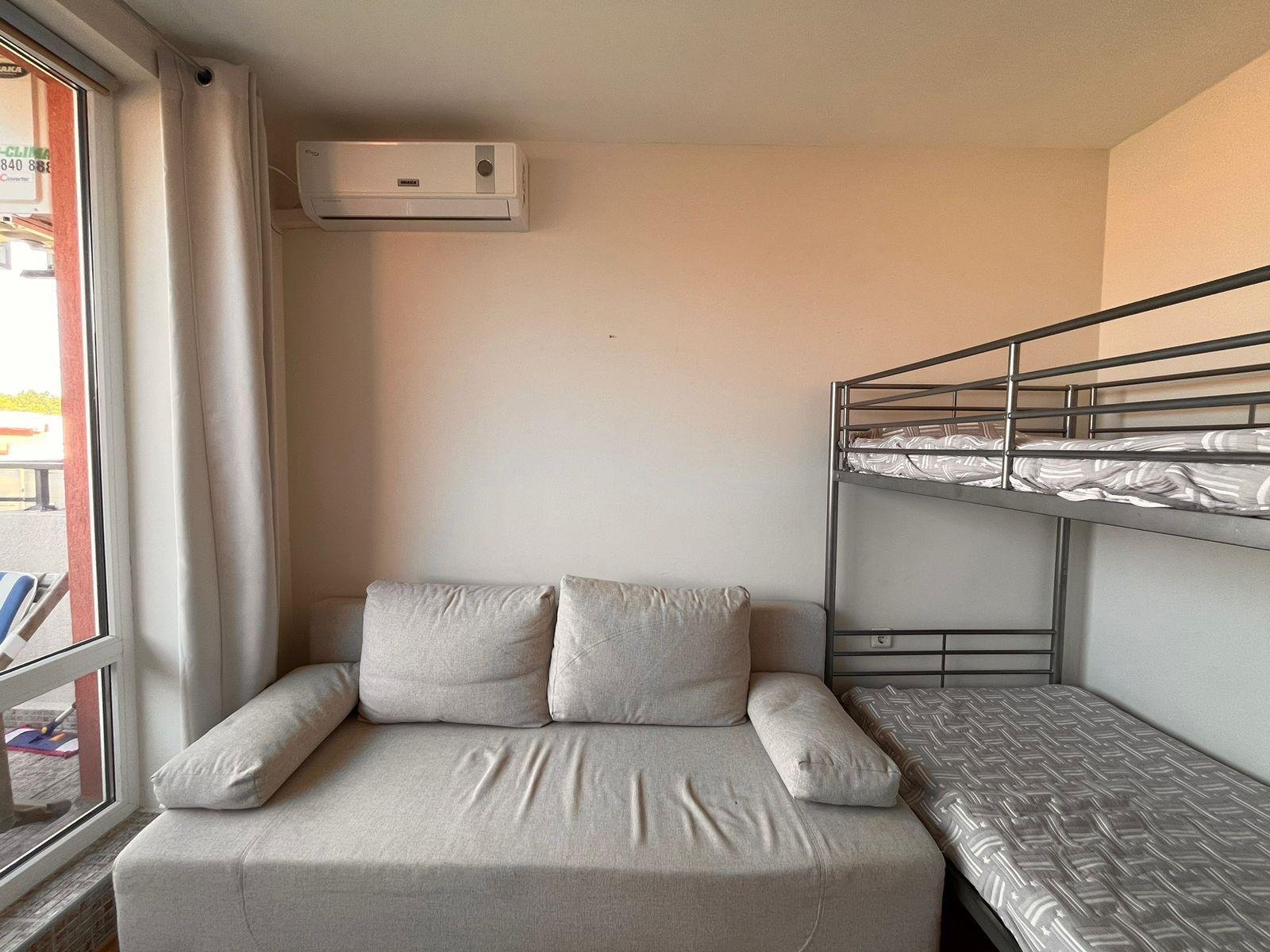 Двустаен апартамент в комплекс Холидей Форт, Слънчев бряг, България