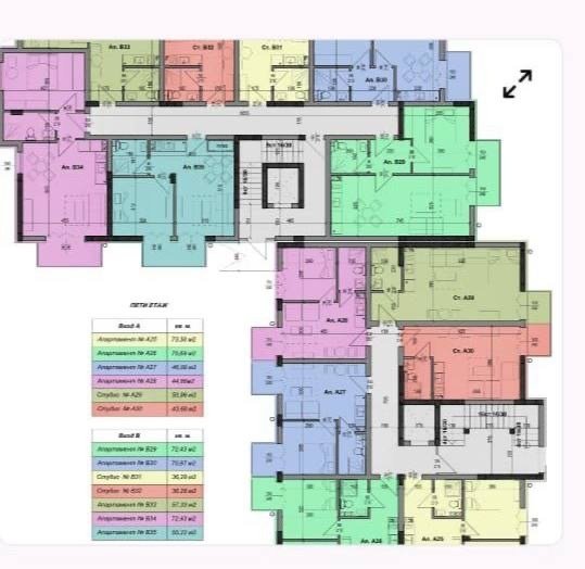 Ето превод на **немски**: **Студио в комплекс Lam Ep Gold без мебели в Несебър, България.**