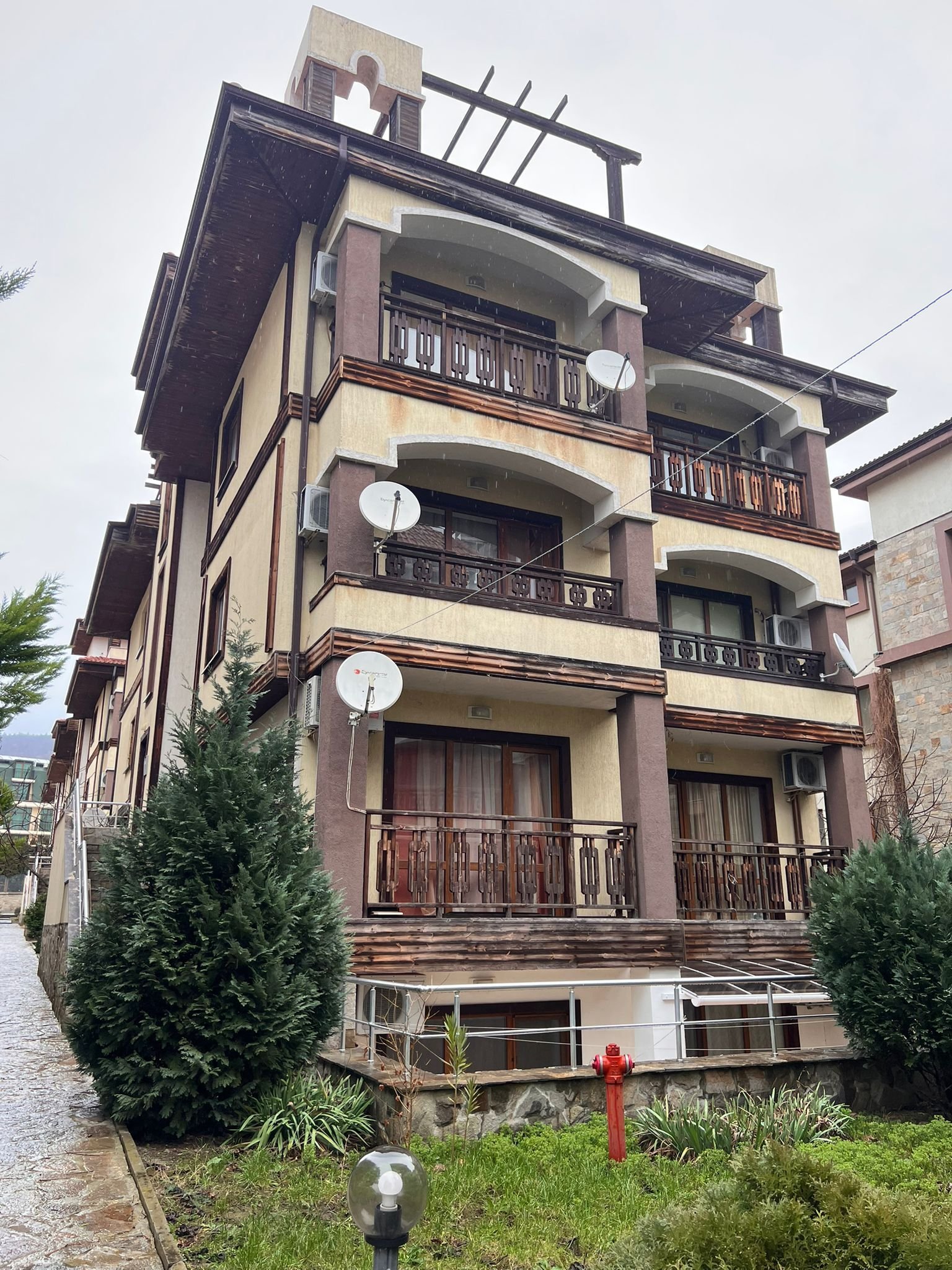 Sveti Vlas: Студио в комплекса Village House, Свети Влас, България 
