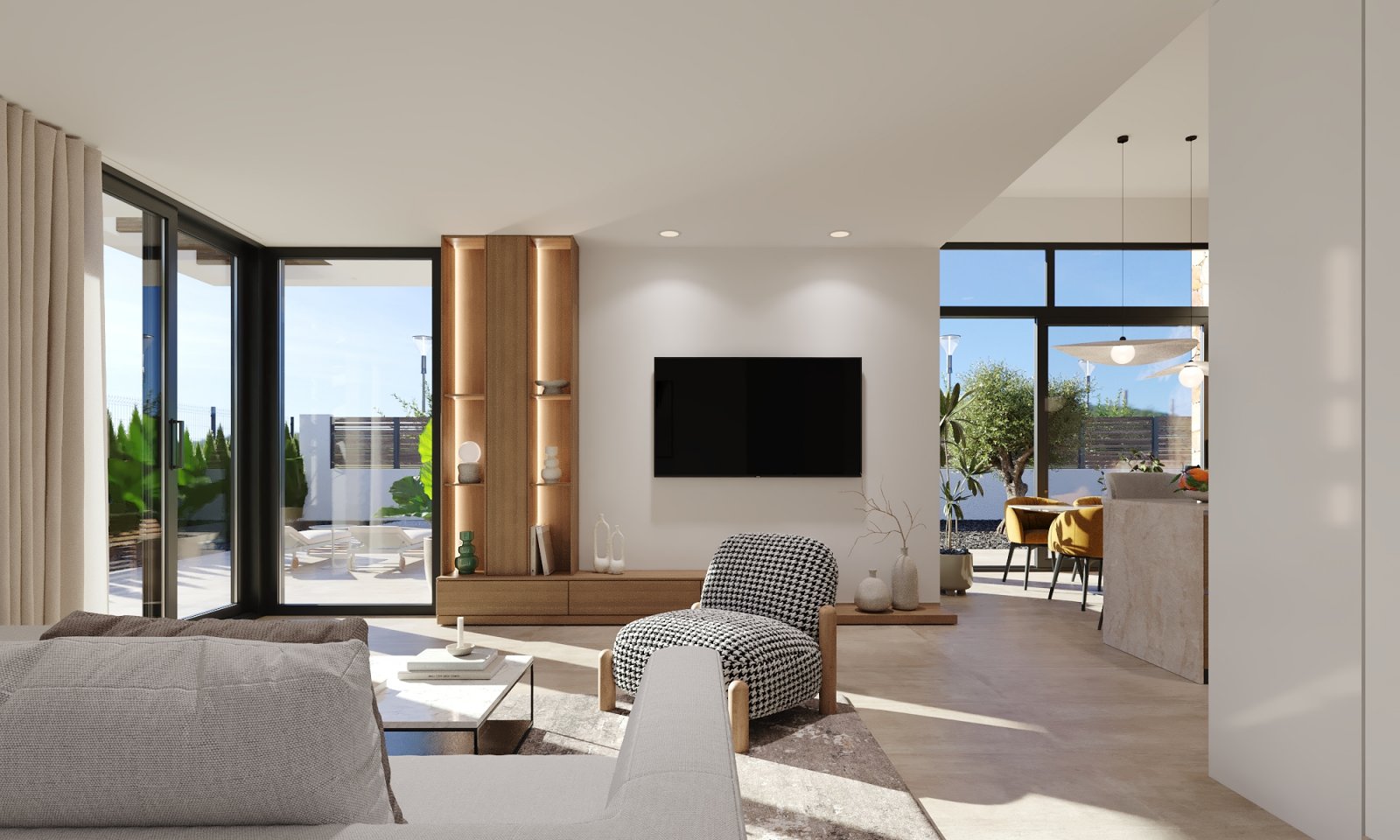 Exklusives freistehendes Haus mit privatem Pool am Golfplatz, Fuente Álamo