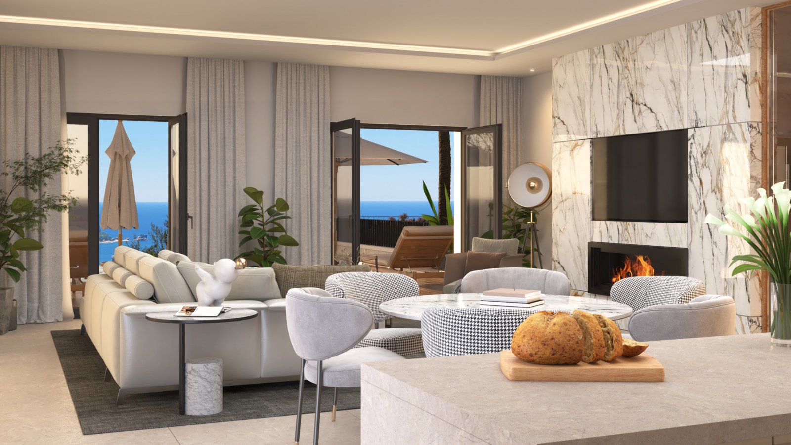 Perfekte Luxusvilla in Marina, Budva, Montenegro