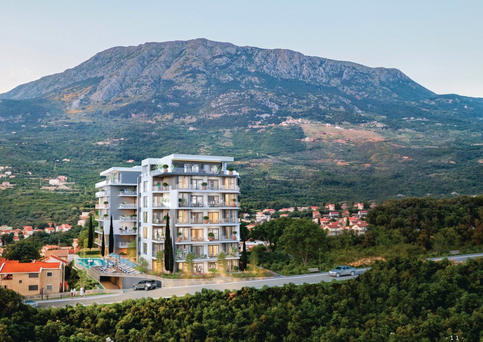 Eine moderne Wohnung in einer Residenz mit Meerblick – eine sinnvolle Investition.