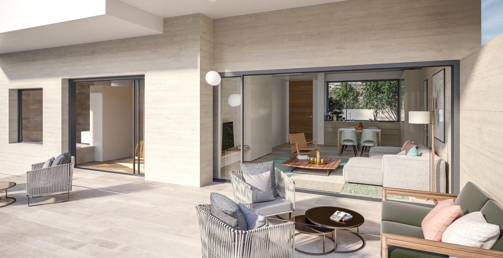 Weltberühmtes Resort mit 3 Zimmern und zwei Badezimmern am Golfplatz in Zypern