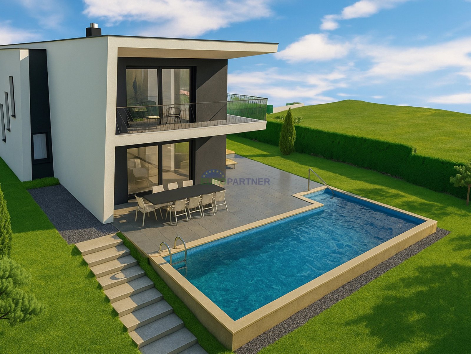 Moderne Villa, Privatsphäre, Pool und Waldruhe → Matulini, Poreč