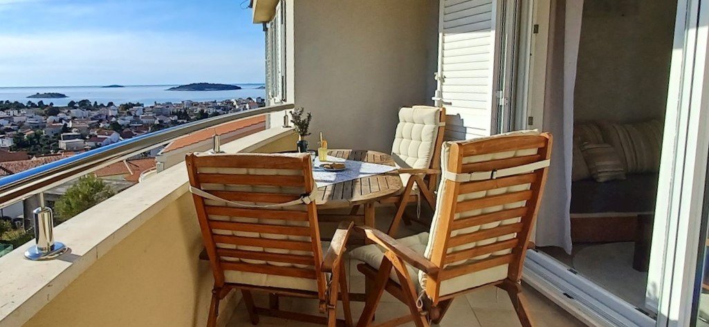 Sonnige Wohnung mit Meerblick → Rogoznica