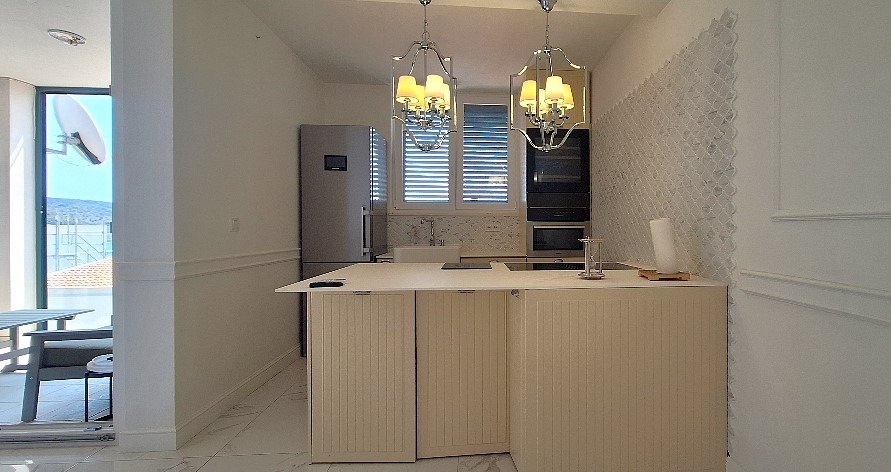 Geräumige Wohnung mit Meerblick und Ruhe, Rogoznica