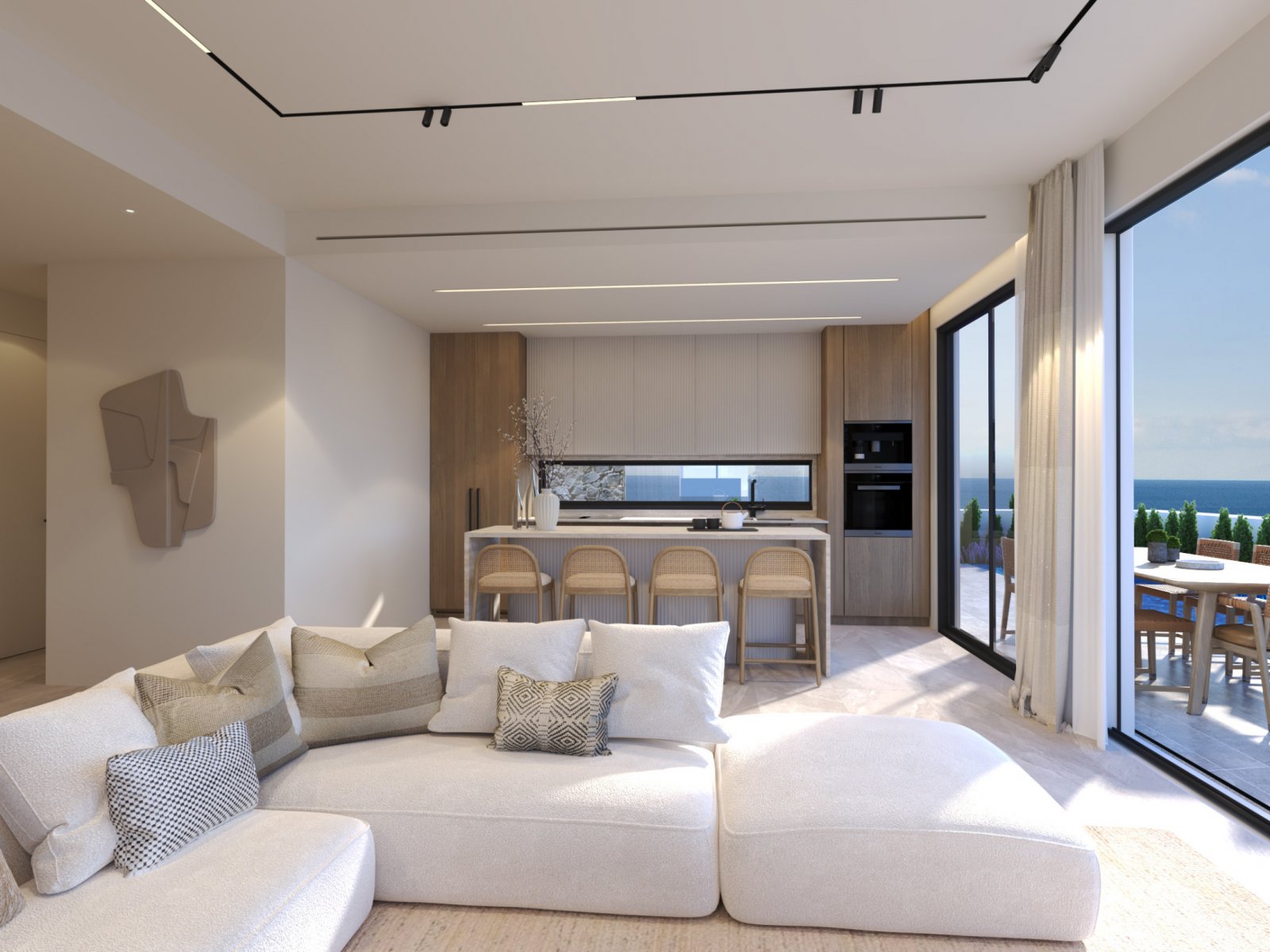 Luxuriöse Villa mit Swimmingpool, nur wenige Gehminuten vom Strand in Protaras entfernt