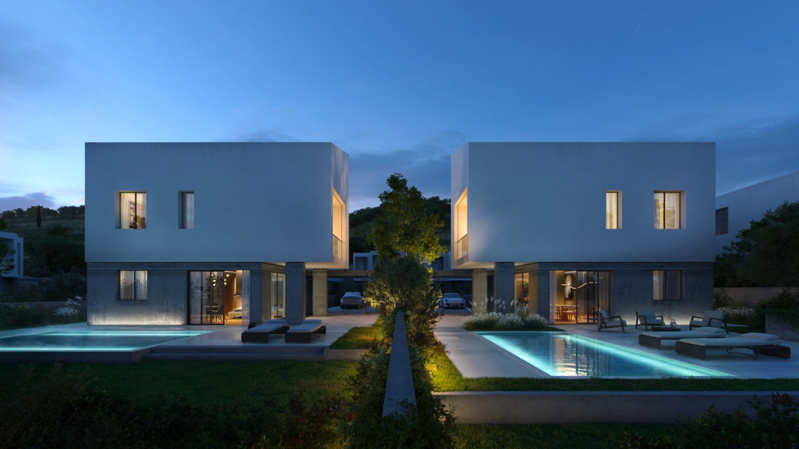 Luxuriöse 3+1-Zimmer-Villa in der Nähe erstklassiger Schulen im Geschäftszentrum der Insel