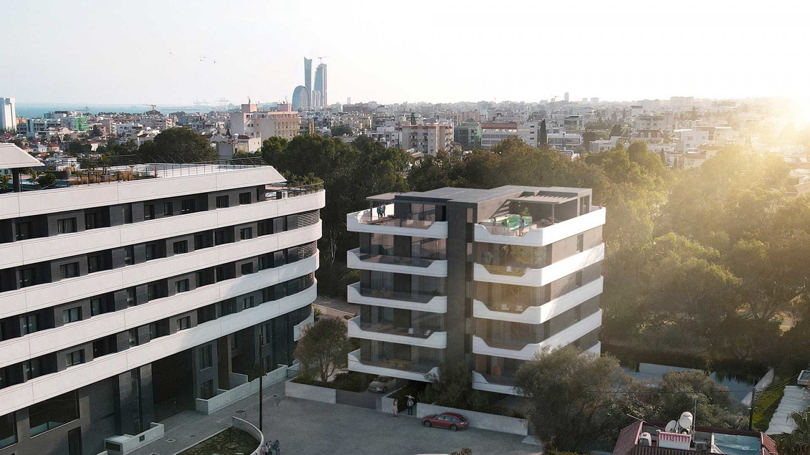 Großzügiges Duplex-Apartment (3+1 Zimmer) Das größte Casino im Mittelmeer 500 m vom Meer entfernt