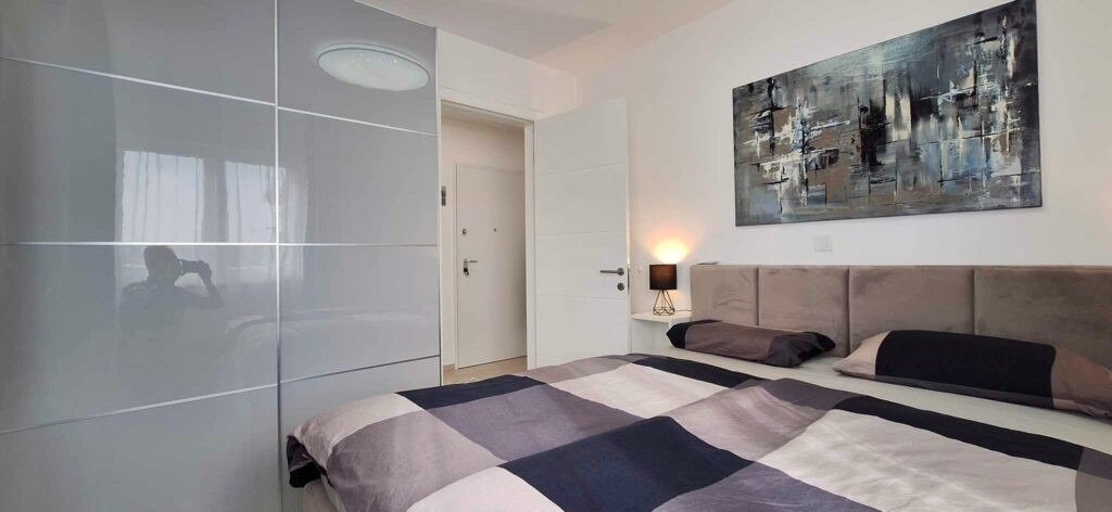 Geräumige Wohnung mit atemberaubendem Blick auf die Altstadt und das Meer, Primošten