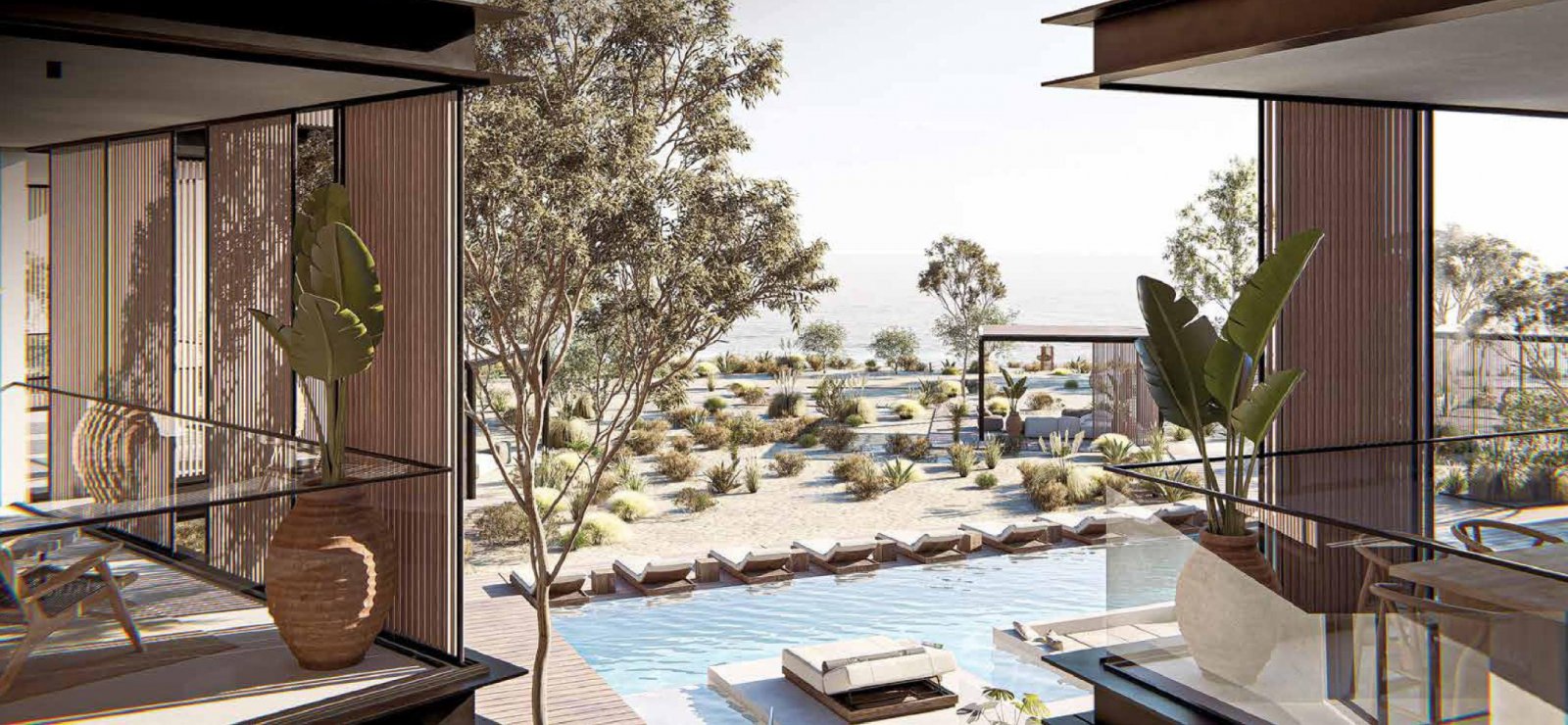 Riesige 5+1-Zimmer-Villa mit großem Grundstück und Pool direkt am Meer in Zypern