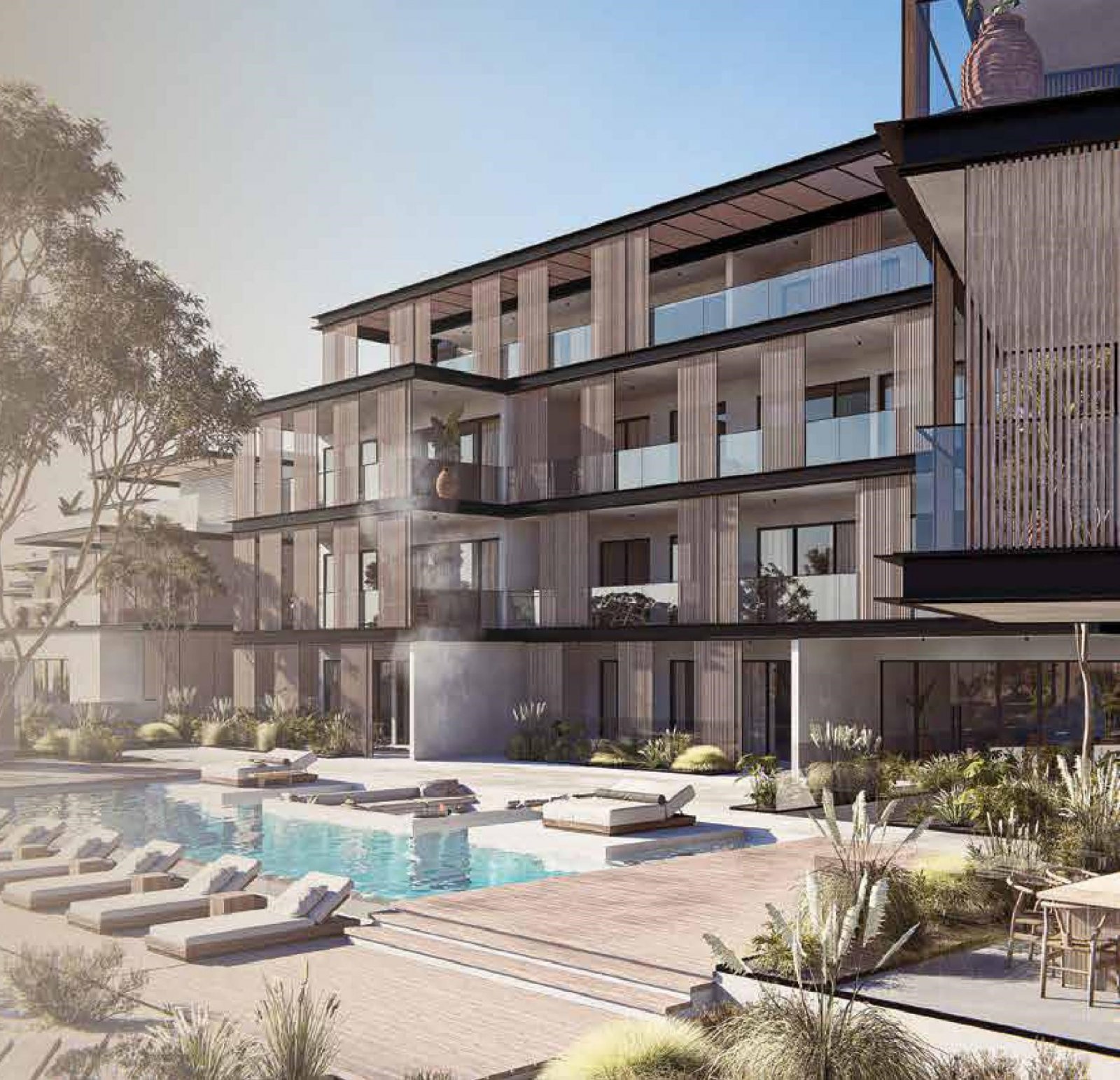 Luxuriöses 2+1-Apartment direkt am Strand in Protaras, hervorragende Infrastruktur