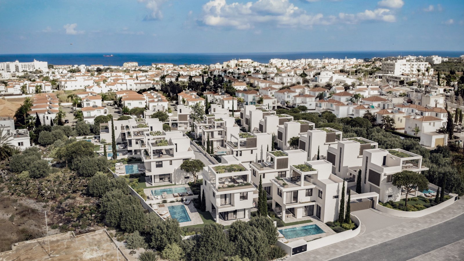 Protaras: Wunderschöne Villa (3+1 Schlafzimmer), drei Badezimmer, privater Pool 